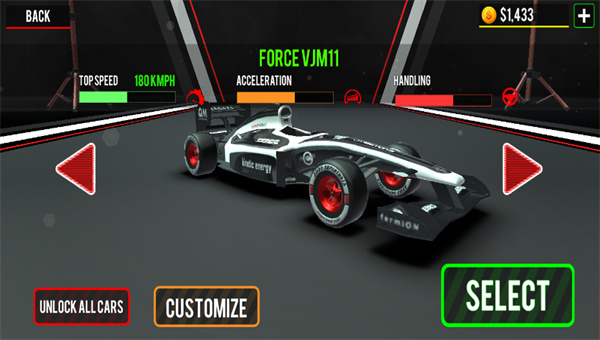 极限方程式赛车（Formula Car Racing）