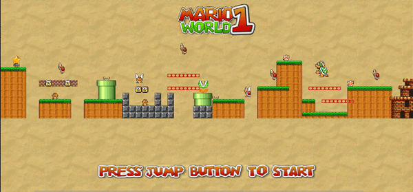 超级玛丽世界（Super Mario）