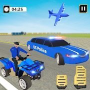 美国警察豪华轿车运输机(US police Limo Car Transporter G)