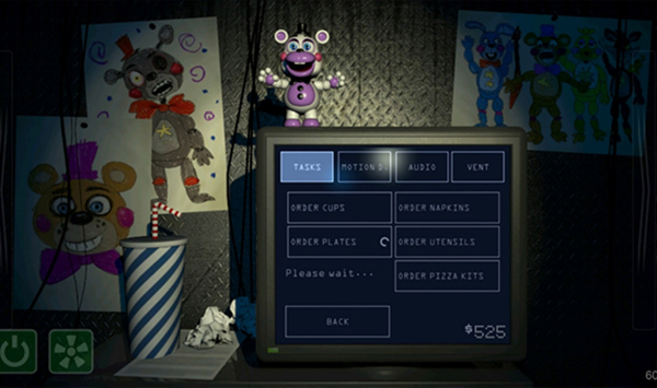 玩具熊午夜后宫6(FNaF 6: Pizzeria Simulator)