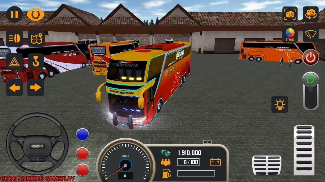 欧洲长途双层大巴模拟(Modern Offroad Uphill Bus Simula)