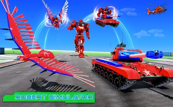 鹰机器人飞行模拟器(Eagle Robot Flying sim)