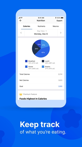 MyFitnessPal解锁高级版