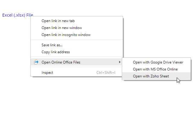 Open Online Office Files