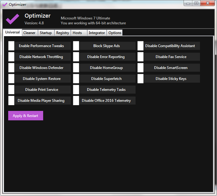 Fancy Optimizer高级版