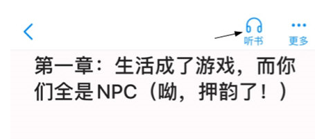 淘小说怎么听书