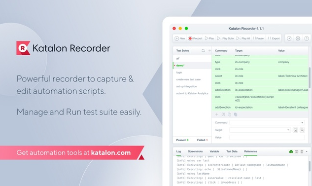 Katalon Recorder - 自动化记录器插图
