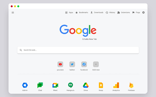 G Suite New Tab
