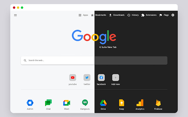 G Suite New Tab