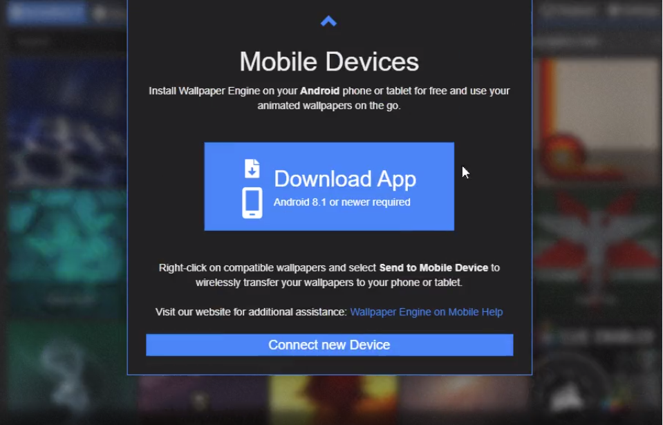 steam壁纸引擎app官方版使用方法1