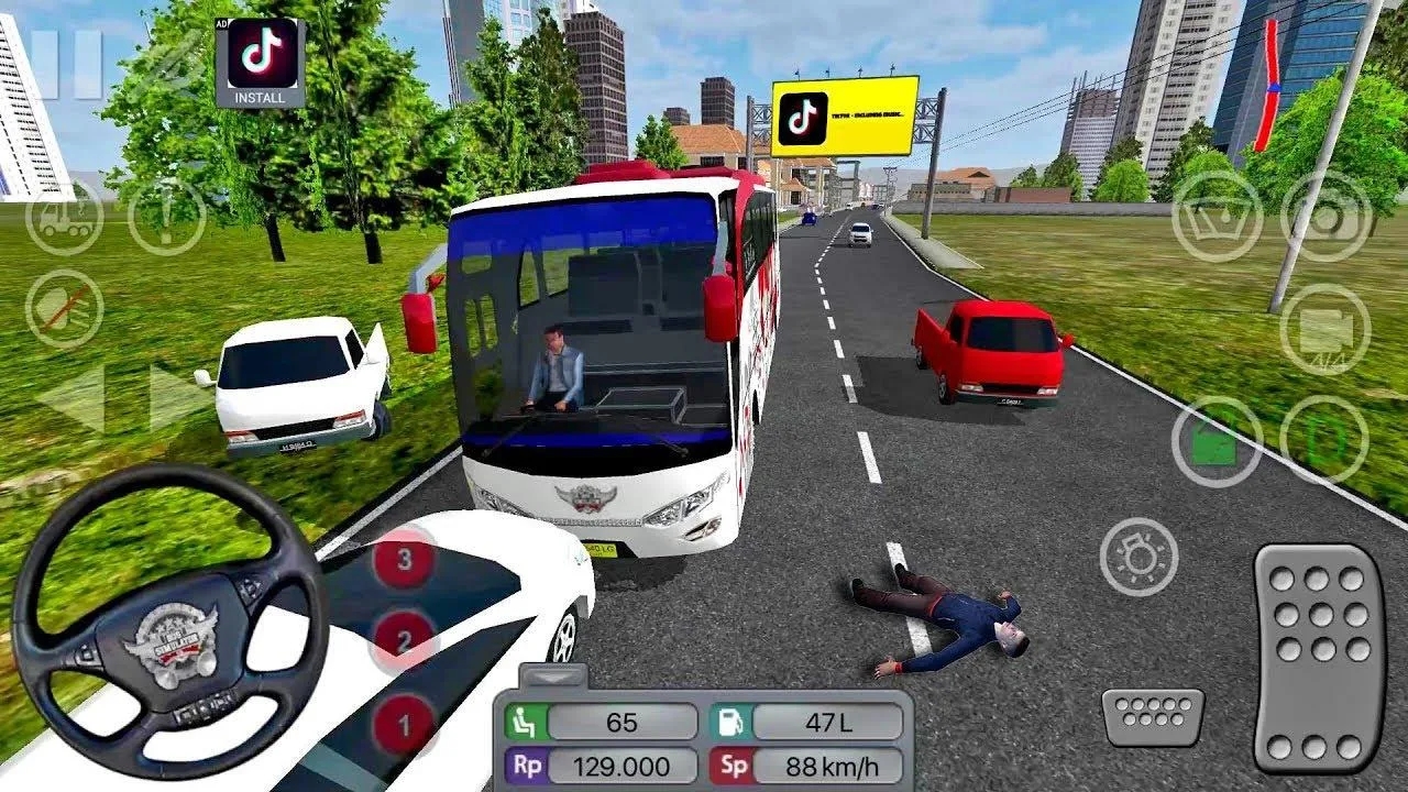 欧洲长途双层大巴模拟(Modern Offroad Uphill Bus Simula)