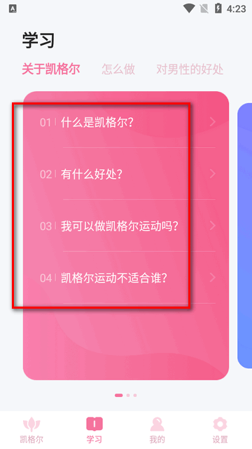 凯格尔app软件