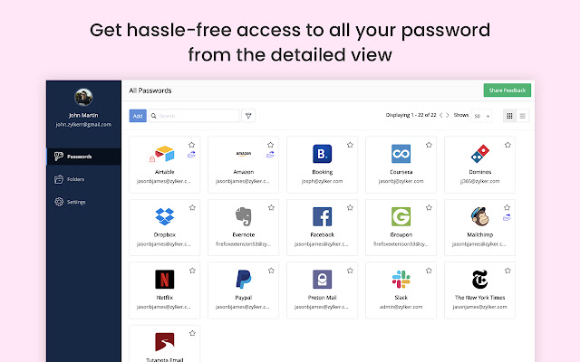 Zoho Vault