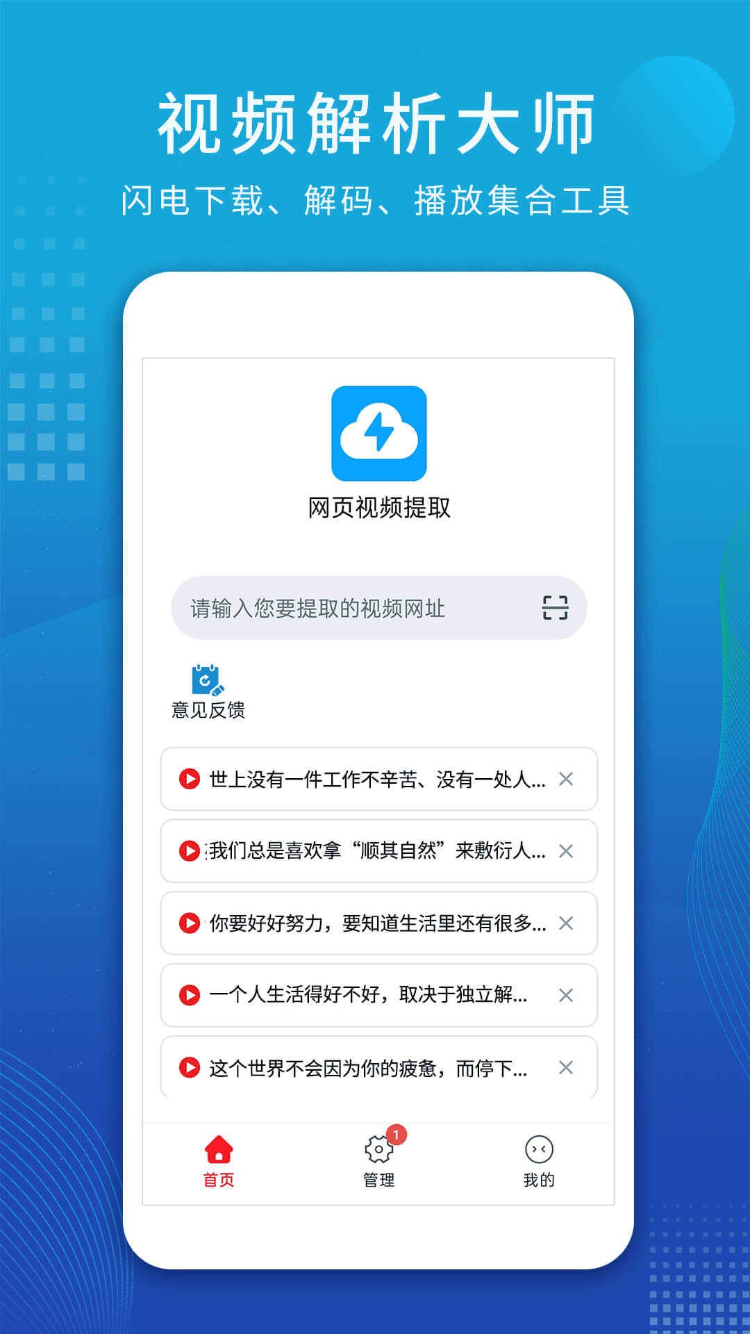 视频解析助手(视频解析大师)