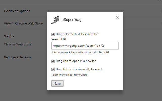 uSuperDrag