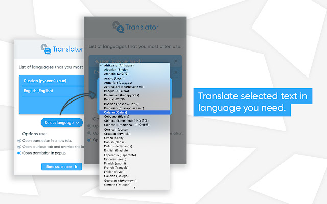 Select to Translate