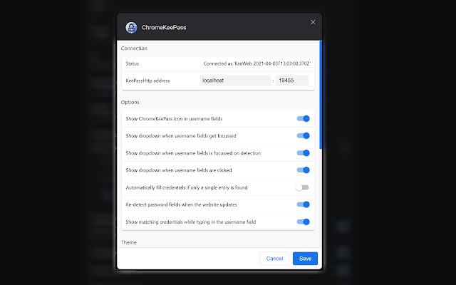 ChromeKeePass