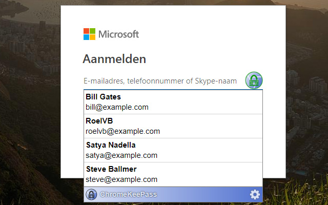 ChromeKeePass