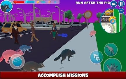 浣熊冒险模拟器Raccoon Adventure: City Simulator 3D