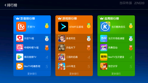 当贝市场TV版