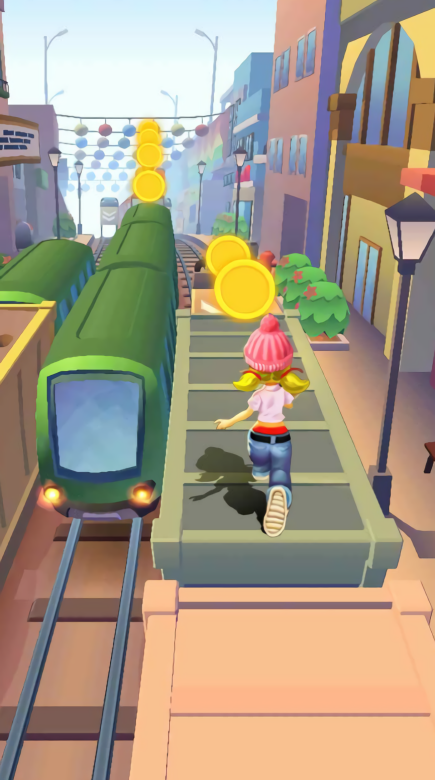 地铁3D冲刺