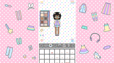 粉彩女孩正版