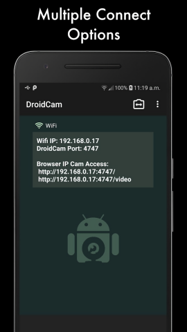 droidcam手机端