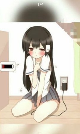 二次元少女电量显示插件