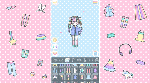 粉彩女孩正版