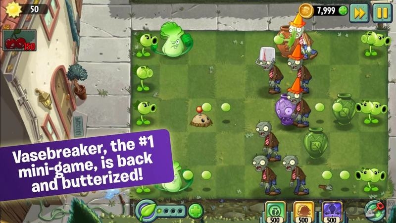 淘气侠植物大战僵尸国际服(Plants Vs Zombies 2)