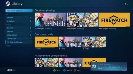 steam(Steam Link)流式应用