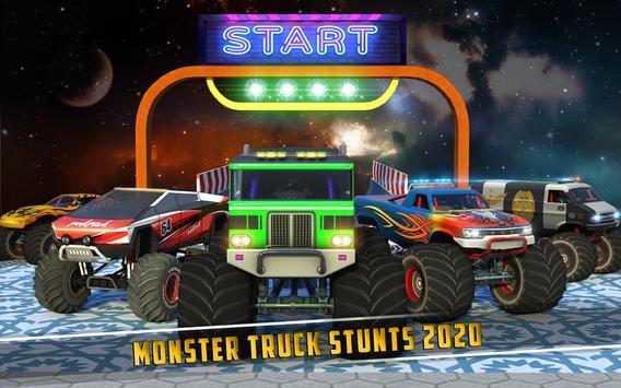 怪物卡车坡道特技游戏(Monster Truck Ramp Stunts)