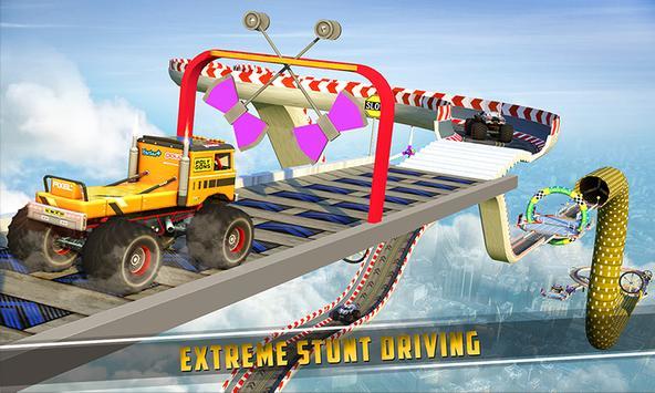 怪物卡车坡道特技游戏(Monster Truck Ramp Stunts)