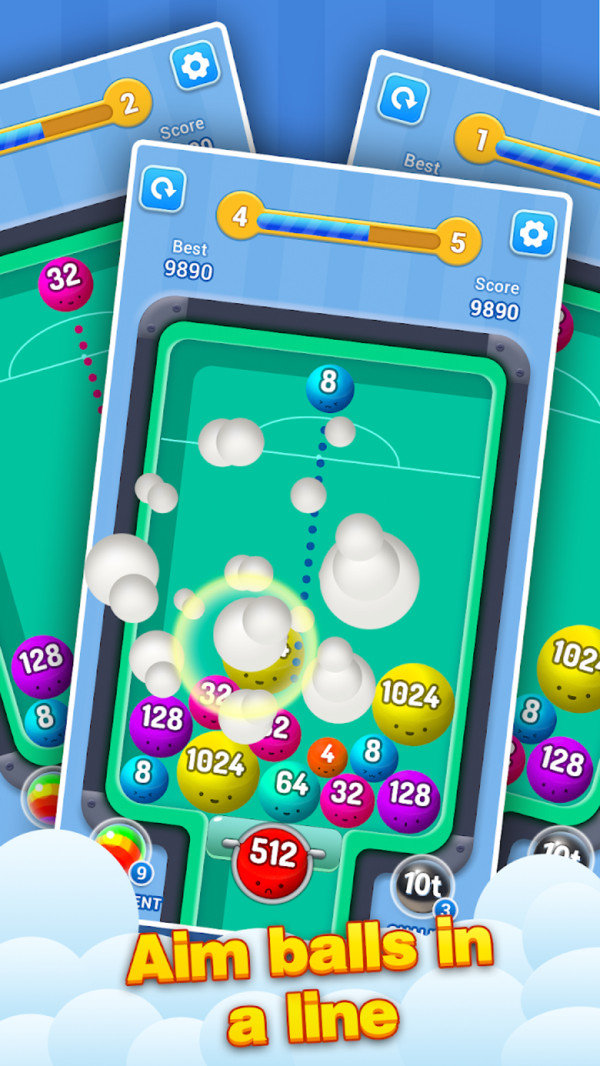 2048射球球红包版