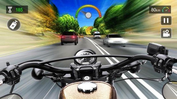重型摩托车模拟器(Bike Traffic Racer)