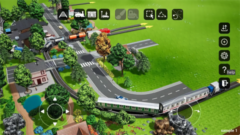 简易铁路模型2