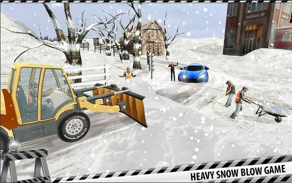 SnowPlowTruckDriverSimulator:SnowBlowerGame