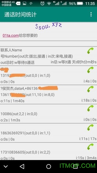 时间统计